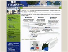 Tablet Screenshot of eurorad.com