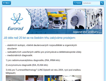 Tablet Screenshot of eurorad.cz